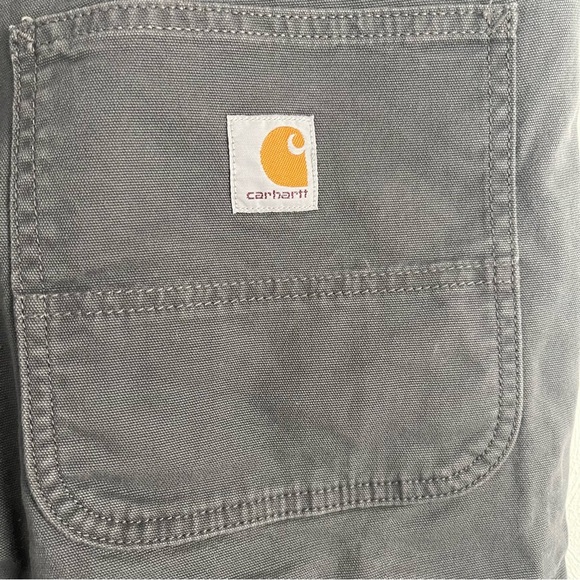 Carhartt men’s shorts cargo Relaxed Fit gray size 40 GUC - Picture 3 of 11